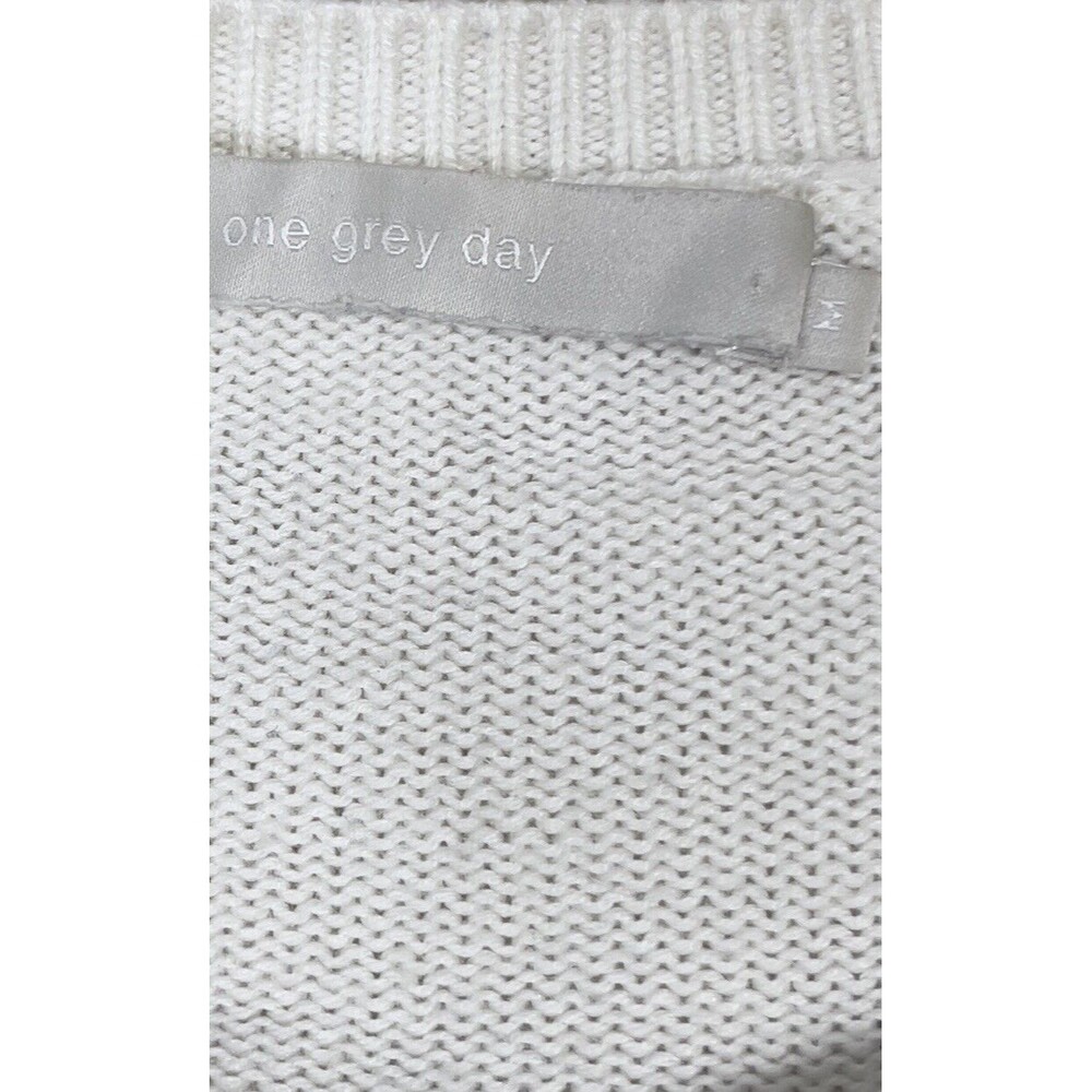 One Grey Day Women’s Ruffle Detailed Cardigan. Size: M - Picture 6 of 7
